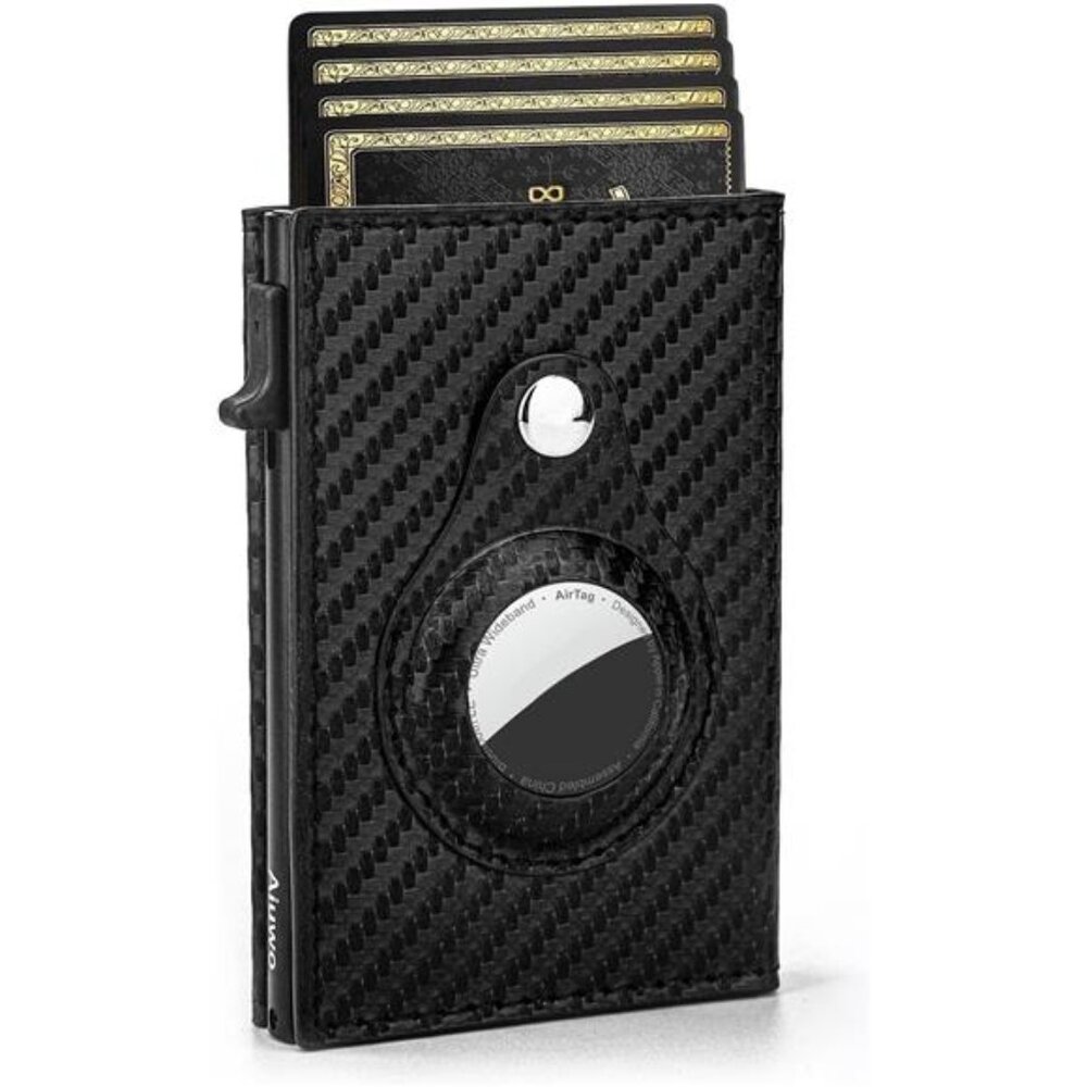 Airtag Wallet for Men,Mens Wallet Card Holder,Smart,Slim,Minimalist